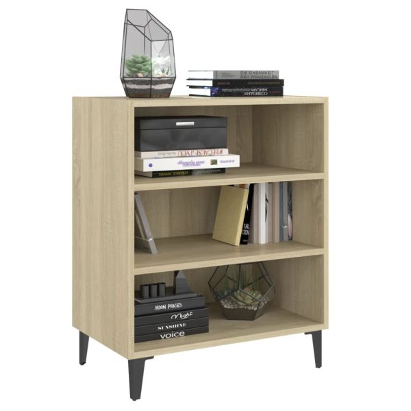 Credenza Rovere Sonoma 57x35x70 Cm In Legno Multistrato - Image 3