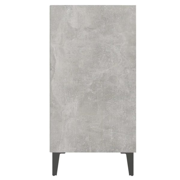 Credenza Grigio Cemento 57x35x70 Cm In Legno Multistrato - Image 5