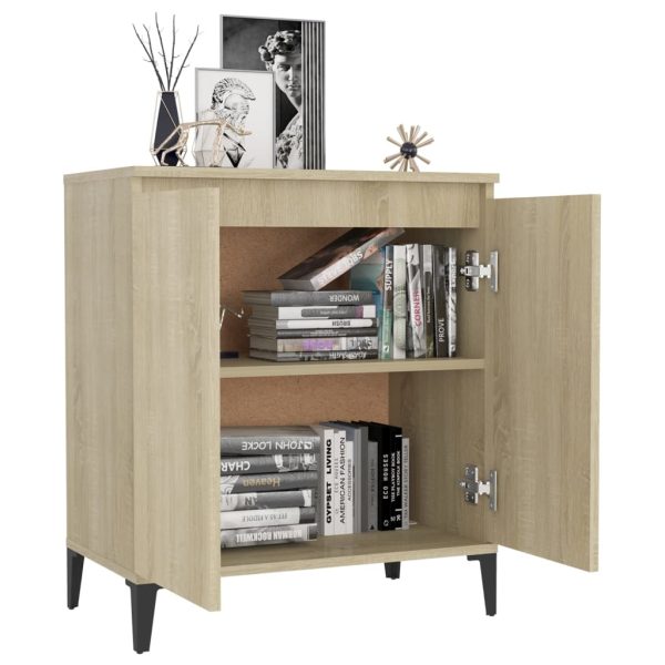 Credenza Rovere Sonoma 60x35x70 Cm In Legno Multistrato - Image 3