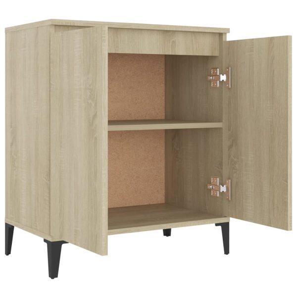 Credenza Rovere Sonoma 60x35x70 Cm In Legno Multistrato - Image 4