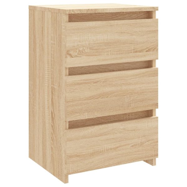 Comodini 2 Pz Rovere Sonoma 40x35x62,5 Cm In Legno Multistrato - Image 3