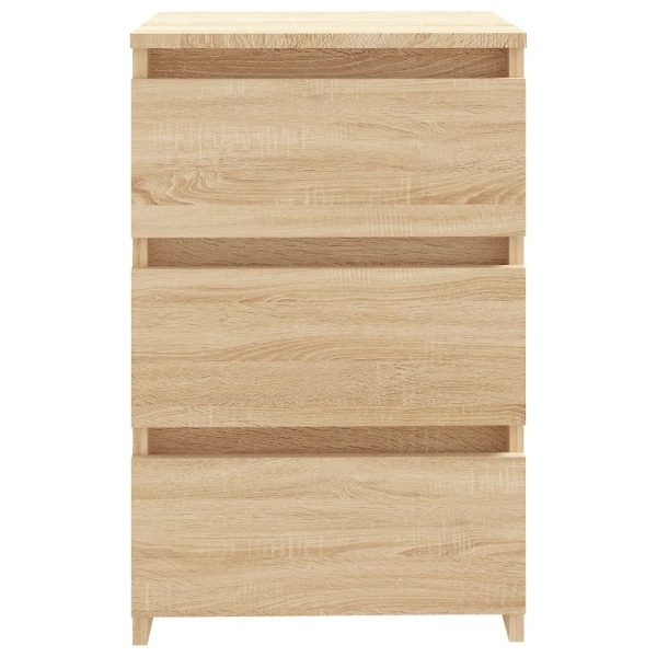 Comodini 2 Pz Rovere Sonoma 40x35x62,5 Cm In Legno Multistrato - Image 4