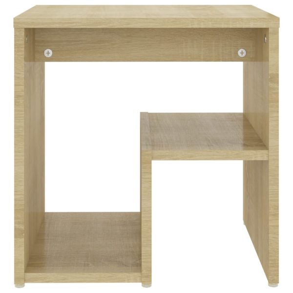 Comodino Rovere Sonoma 40x30x40 Cm In Legno Multistrato - Image 3