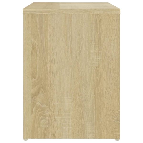 Comodino Rovere Sonoma 40x30x40 Cm In Legno Multistrato - Image 4