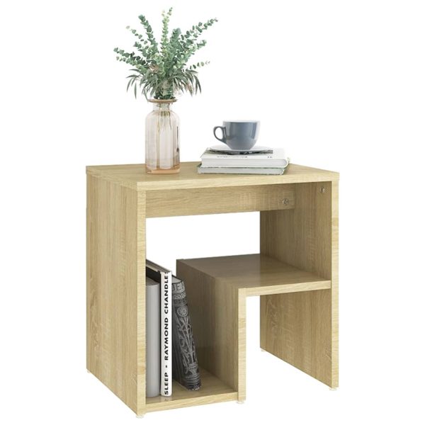 Comodino Rovere Sonoma 40x30x40 Cm In Legno Multistrato - Image 5