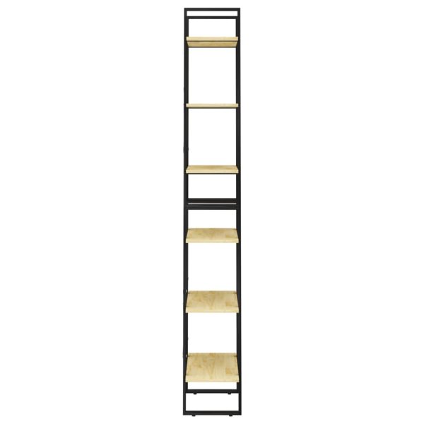 Scaffale Portaoggetti 60x30x210 Cm In Legno Massello Di Pino - Image 6