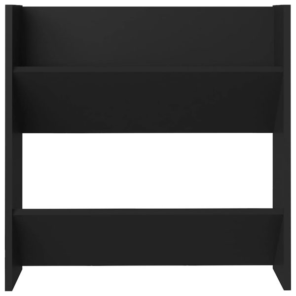 Scarpiere A Muro 4 Pz Nere 60x18x60 Cm In Legno Multistrato - Image 5