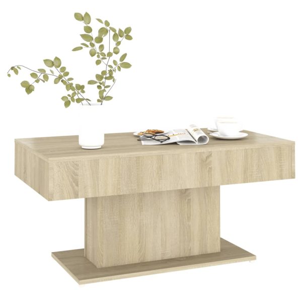 Tavolino Da Salotto Rovere Sonoma 96x50x45cm Legno Multistrato - Image 3