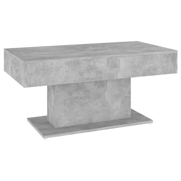 Tavolino Da Salotto Grigio Cemento 96x50x45cm Legno Multistrato - Image 2