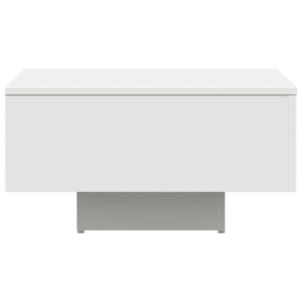 Tavolino Da Salotto Bianco 60x60x31,5 Cm In Legno Multistrato - Image 5