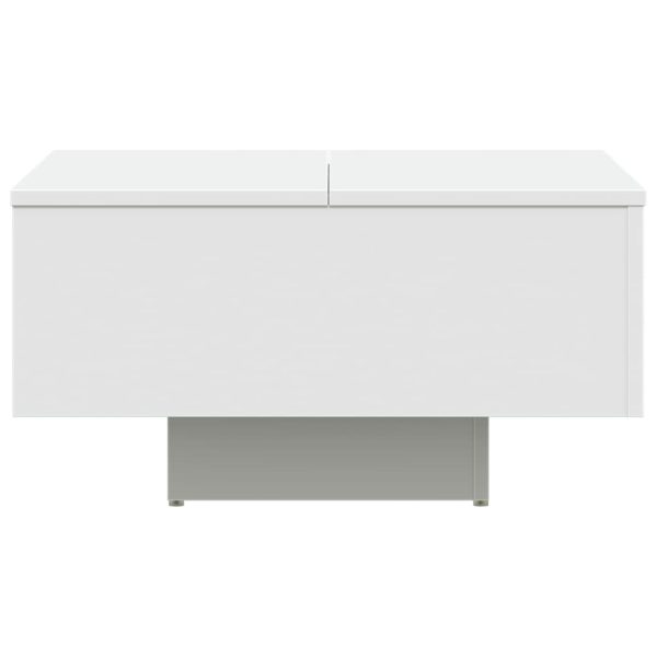 Tavolino Da Salotto Bianco 60x60x31,5 Cm In Legno Multistrato - Image 6
