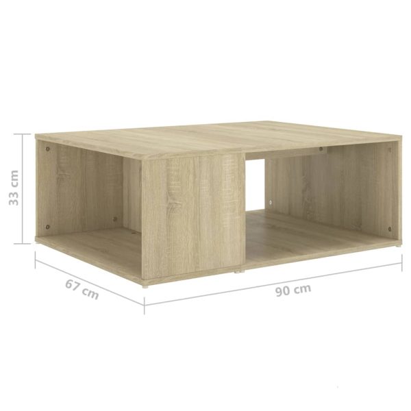 Tavolino Da Salotto Rovere Sonoma 90x67x33 Cm Legno Multistrato - Image 6