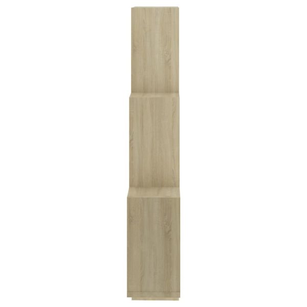 Mensola Parete Cubo Rovere Sonoma 78x15x93cm Legno Multistrato - Image 5