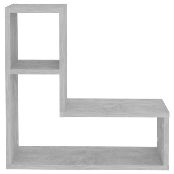 Mensole A Muro 2pz Grigio Cemento 50x15x50cm Legno Multistrato - Image 5