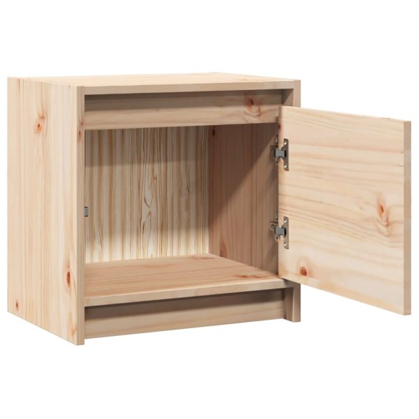 Comodini 2 Pz 40x30,5x40 Cm In Legno Massello Di Pino - Image 4