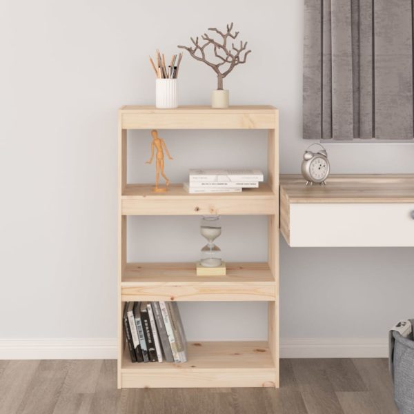 Libreria/divisorio 60x30x103,5 Cm In Legno Massello Di Pino - Image 3