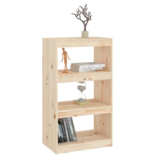 Libreria/divisorio 60x30x103,5 Cm In Legno Massello Di Pino - Image 4