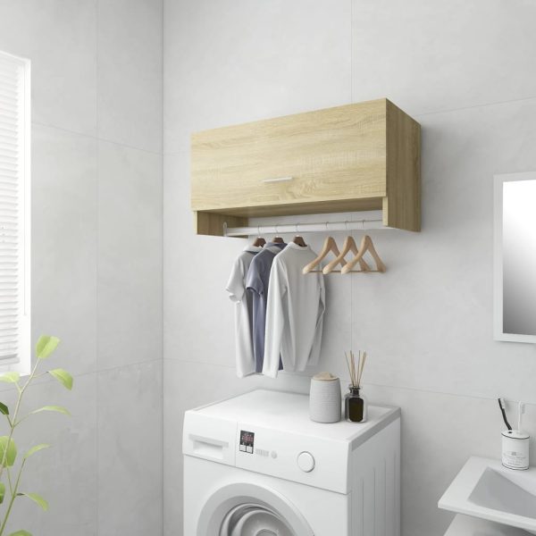 Armadio Rovere Sonoma 70x32,5x35 Cm In Legno Multistrato - Image 3