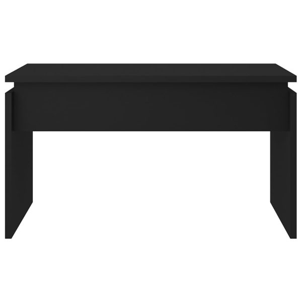 Tavolino Da Salotto Nero 68x50x38 Cm Legno Multistrato - Image 5