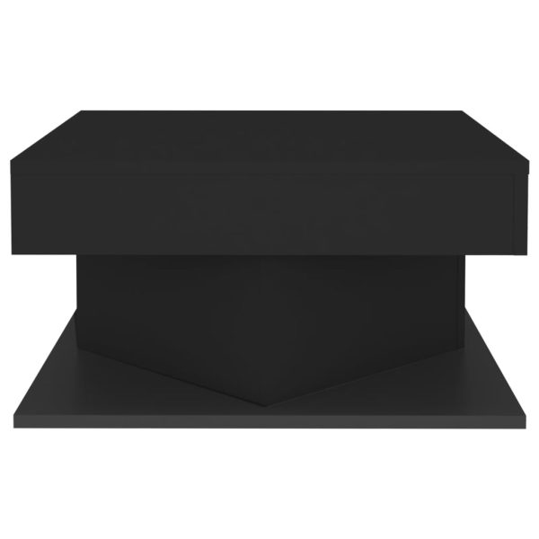 Tavolino Da Salotto Nero 57x57x30 Cm In Legno Multistrato - Image 3