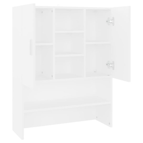 Mobile Per Lavatrice Bianco 70,5x25,5x90 cm - Image 5
