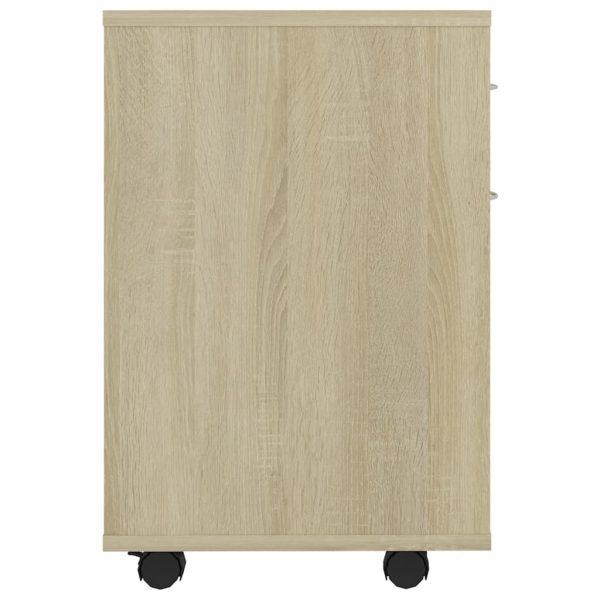 Armadietto Con Ruote Rovere Sonoma 45x38x54cm Legno Multistrato - Image 5