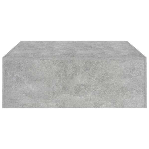 Tavolino Da Salotto Grigio Cemento 100x100x35 Cm Truciolato - Image 6