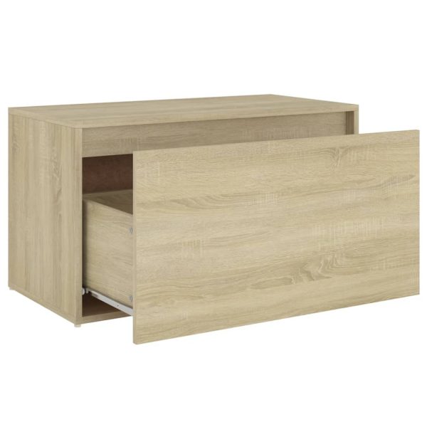Panca Da Ingresso 80x40x45 Cm Rovere Sonoma Truciolato - Image 6