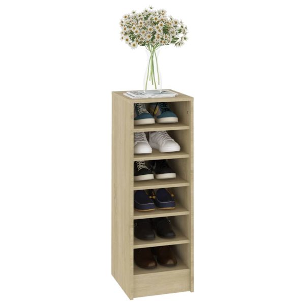 Scarpiera Rovere Sonoma 31,5x35x90 Cm In Truciolato - Image 6