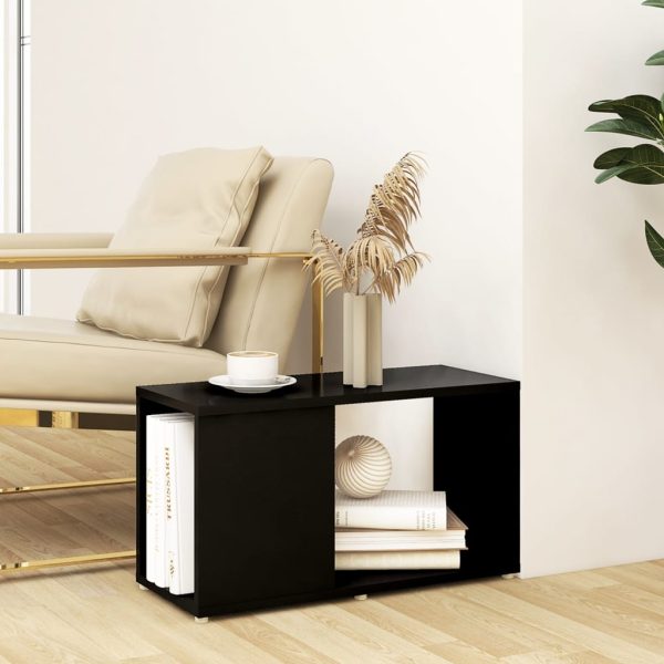 Mobile Tv Nero 60x24x32 Cm In Truciolato - Image 3