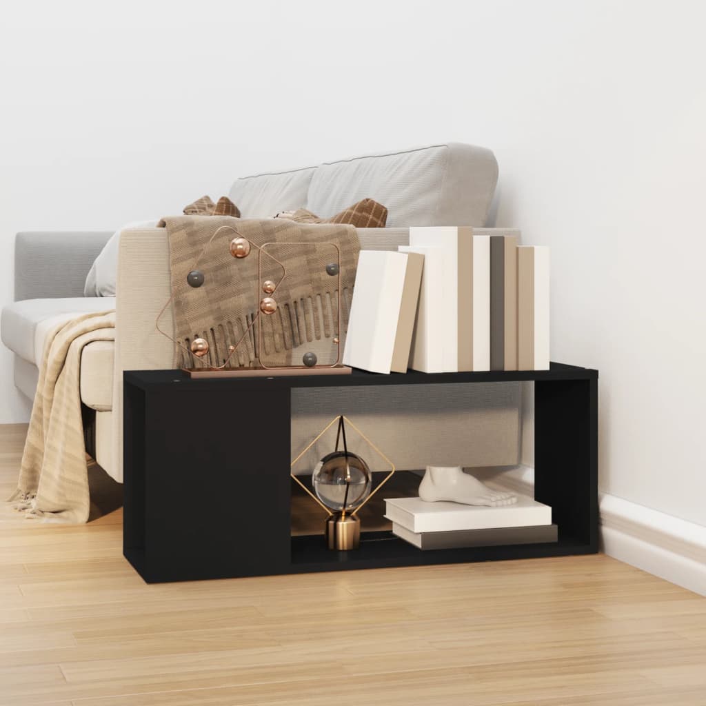 Mobile Porta Tv Nero 80x24x32 Cm In Truciolato