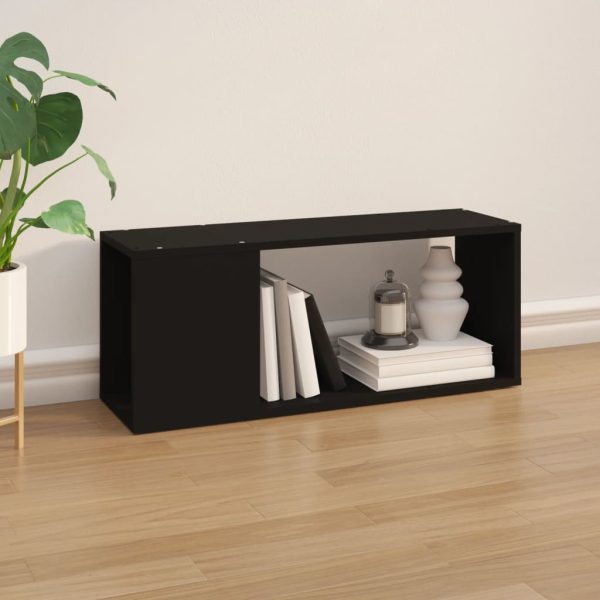 Mobile Porta Tv Nero 80x24x32 Cm In Truciolato - Image 3