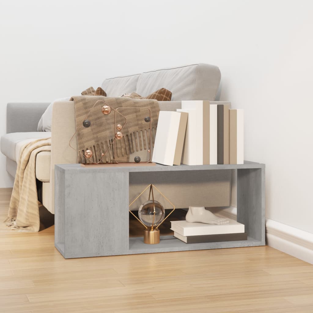 Mobile Tv Grigio Cemento 80x24x32 Cm In Truciolato