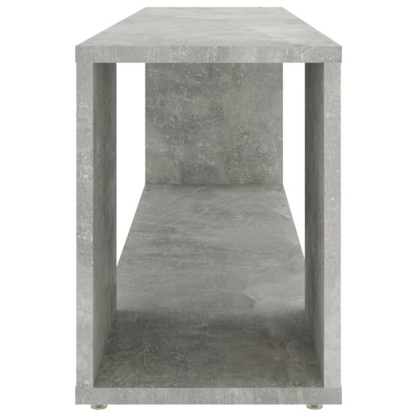 Mobile Tv Grigio Cemento 100x24x32 Cm In Truciolato - Image 4