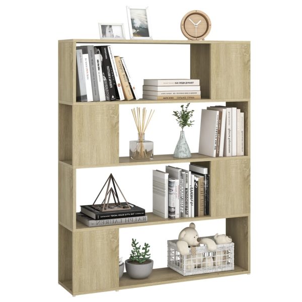 Libreria/divisorio Rovere Sonoma 100x24x124 cm - Image 4