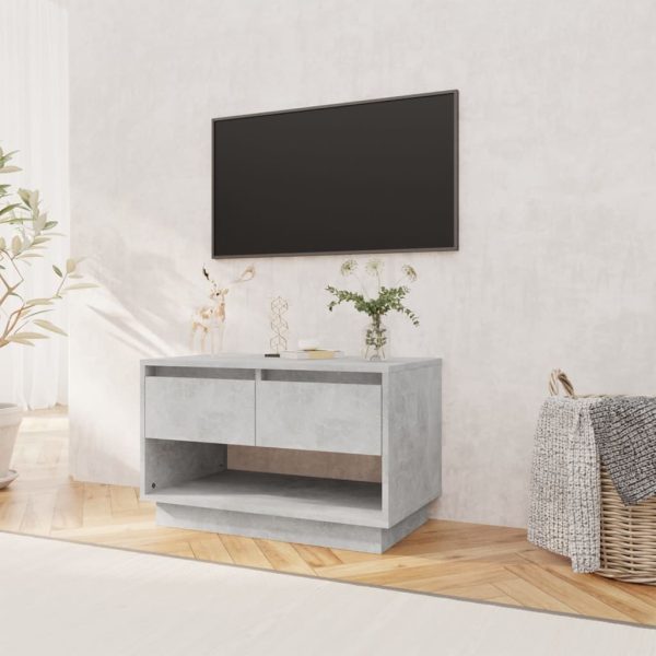 Mobile Tv Grigio Cemento 70x41x44 Cm In Truciolato - Image 3