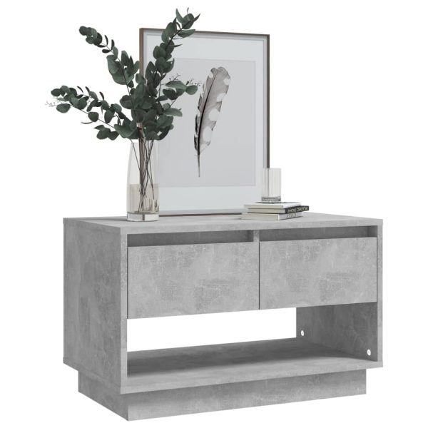 Mobile Tv Grigio Cemento 70x41x44 Cm In Truciolato - Image 4