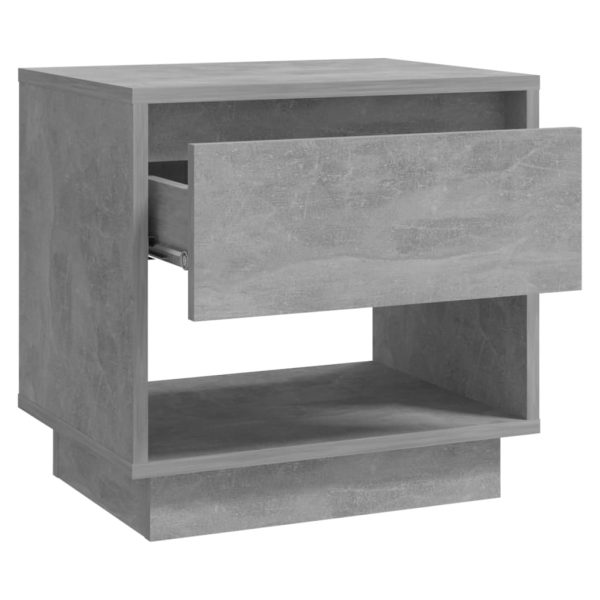 Comodini 2 Pz Grigio Cemento 45x34x44 Cm In Truciolato - Image 6