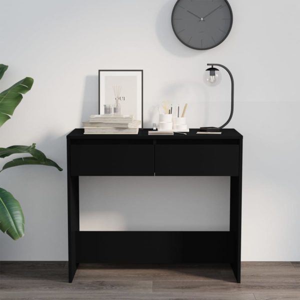 Tavolo Consolle Nero 89x41x76,5 Cm In Acciaio - Image 3