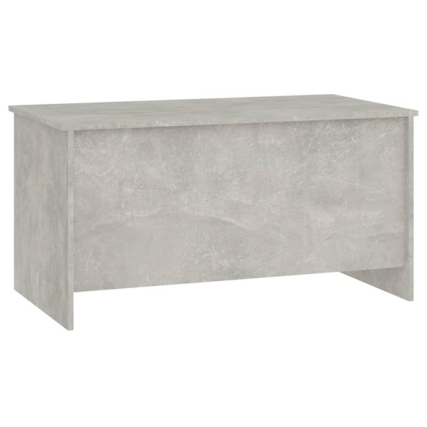 Tavolino Grigio Cemento 102x55,5x52,5 Cm In Legno Multistrato - Image 3