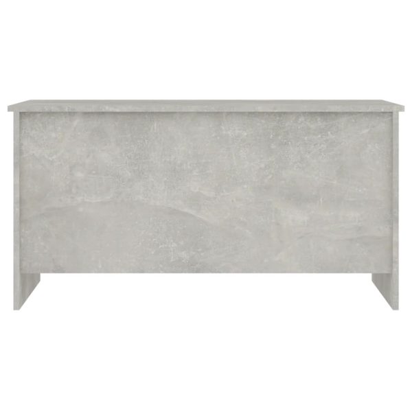 Tavolino Grigio Cemento 102x55,5x52,5 Cm In Legno Multistrato - Image 4