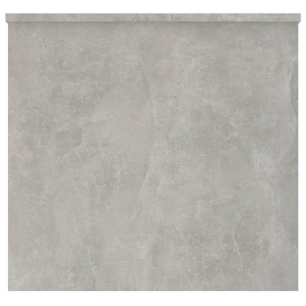 Tavolino Grigio Cemento 102x55,5x52,5 Cm In Legno Multistrato - Image 5