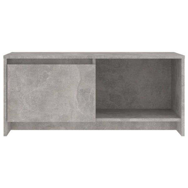 Mobile Tv Grigio Cemento 90x35x40 Cm In Truciolato - Image 5