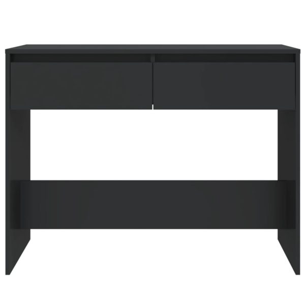 Tavolo Consolle Nero 100x35x76,5 Cm In Truciolato - Image 5