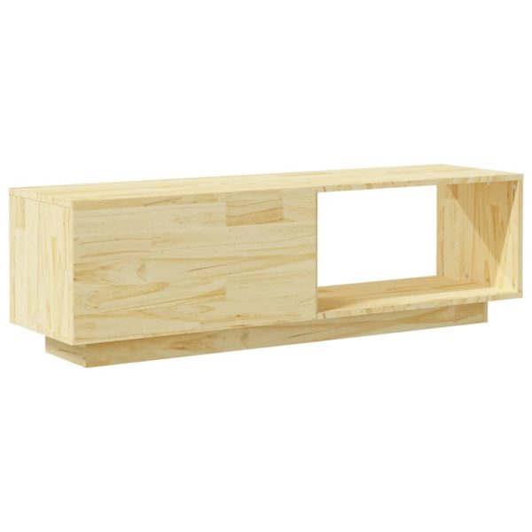 Mobile Porta Tv 110x30x33,5 Cm In Legno Massello Di Pino - Image 6