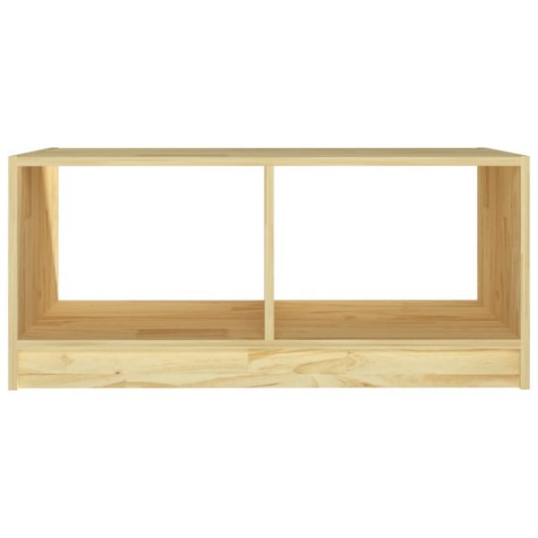Tavolino Da Salotto 75x50x33,5 Cm Legno Massello Di Pino - Image 5