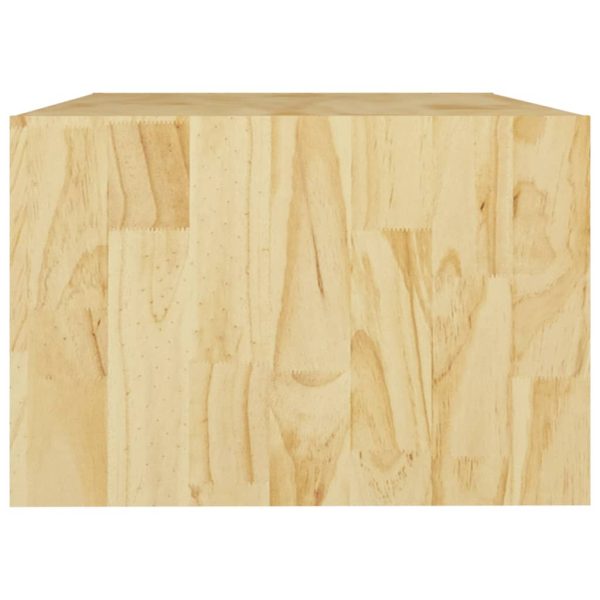 Tavolino Da Salotto 75x50x33,5 Cm Legno Massello Di Pino - Image 6