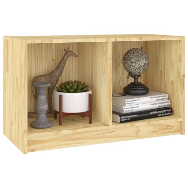Mobile Porta Tv 70x33x42 Cm In Legno Massello Di Pino - Image 4