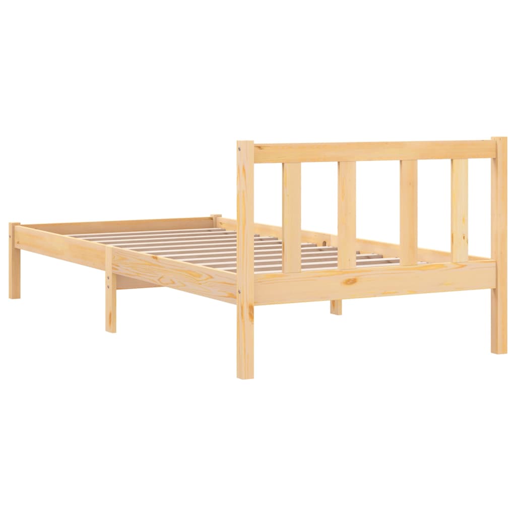 Giroletto In Legno Massello Di Pino 90x190 Cm Single - Image 6
