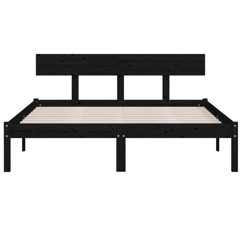 Giroletto Nero Massello Pino 150x200cm King Size - Image 4